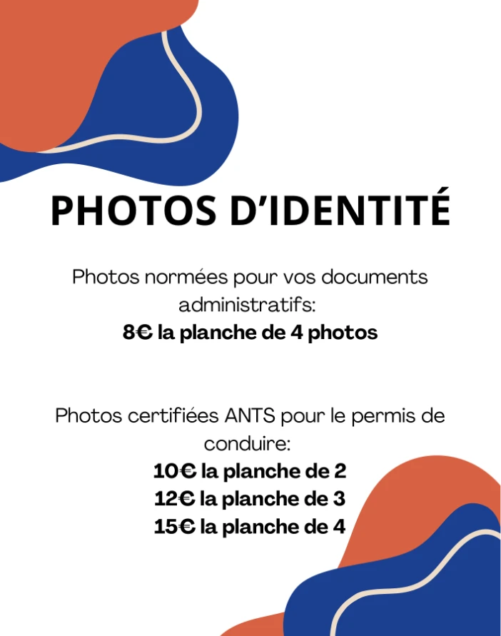 Photos d'identité à Garidech.
